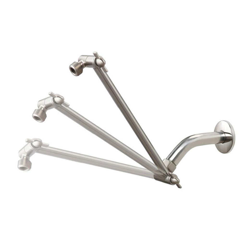 Industrial Shower Head Rod Adjustment Shower Arm Shower Head Stand Practical Shower Head Mount for Easy Installation