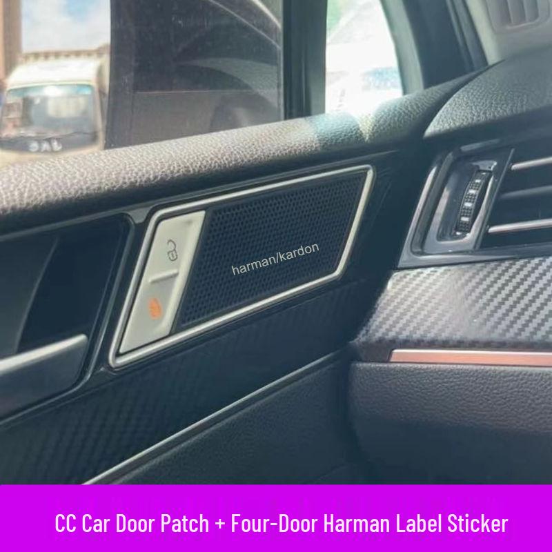Passat Magotan CC Car Audio Harman Kardon Speaker Button Decorative Stickers