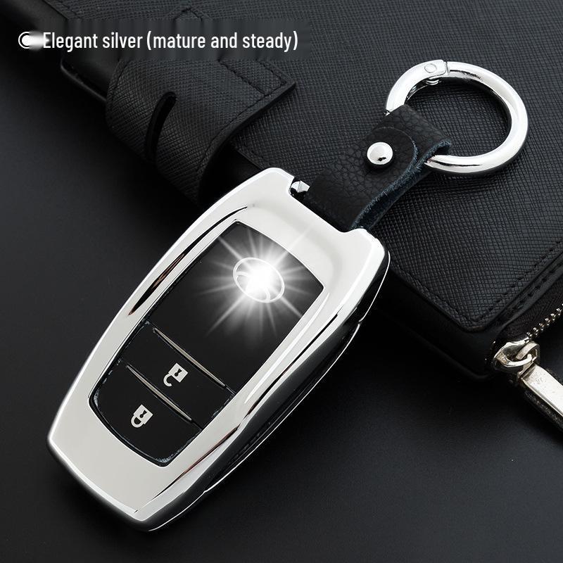 Toyota RAV4, Highlander, Prado, Crown, Corolla Dual Engine Car Key Shell Cover