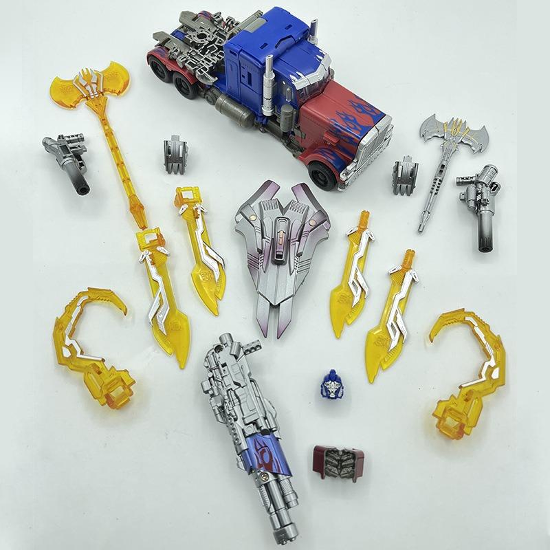 Transformation Toys Optimus Commander Flying Wing Car Deformation Model Action Figure Robot Anime BAIWEI TW1022 TW1022EX SS44 Poseable Articulated