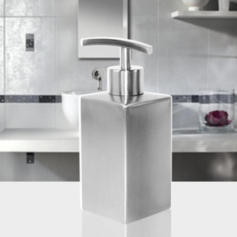 Modern Stainless Steel Lotion Dispenser Pump Nozzle Fits Any 25mm Bottle