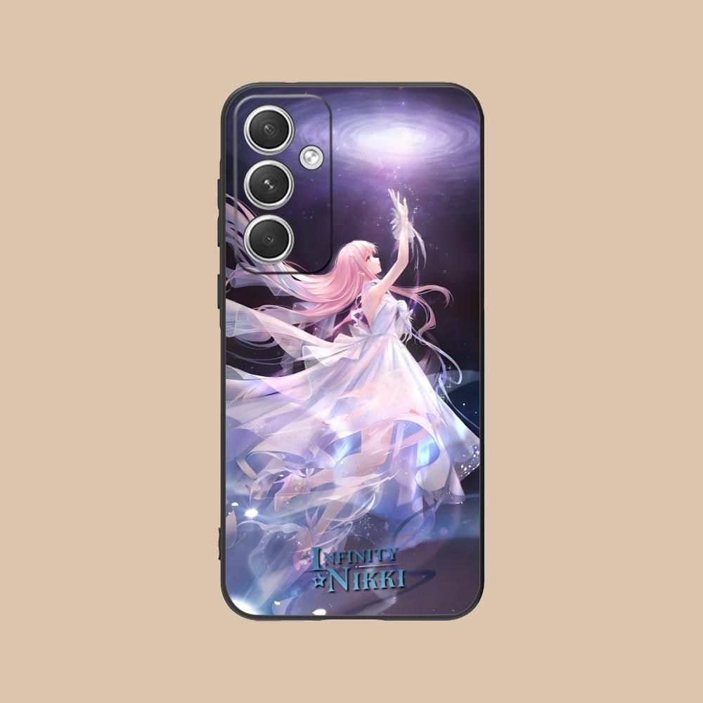 Infinity Nikki Mobile Smart Cell Phone Case for Samsung Galaxy S24 S23 S22 S21 S20 S10 S9 Plus FE Ultra Lite Black Cover Shell