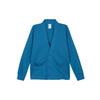 Knitwear Men's Industrial Blue V Neck Moderate Cardigan (Unisex) Knitwear FB5465 457