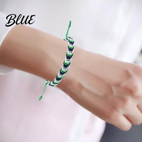 Symbolic Strength Jewelry Braided Bracelet Adjustable Comfortable Fit Handmade Unity