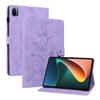 For Xiaomi Pad 5 / Xiaomi Pad 5 Pro (It's not Xiaomi Pad 5 Pro 12.4). PU Leather Exquisite Floral Embossed Design Tablet Case