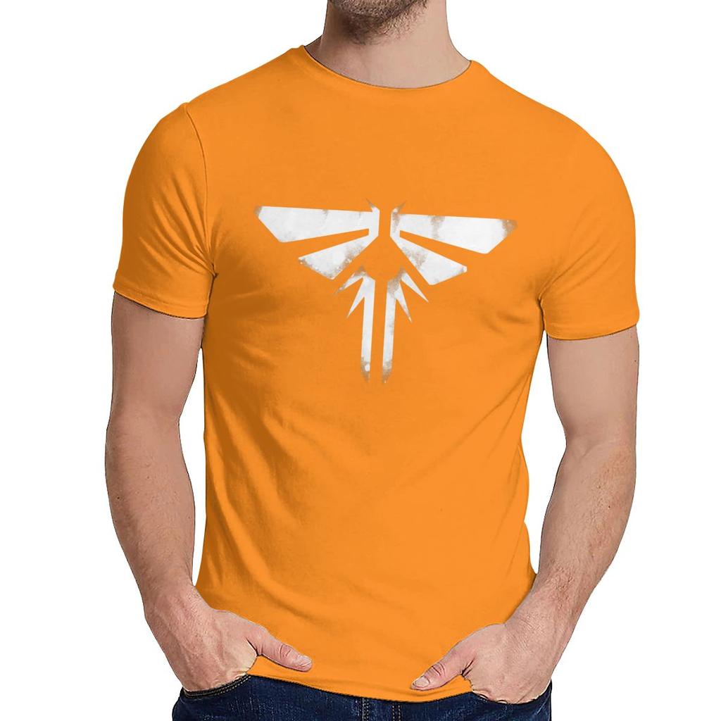 Round Neck The Last Of Us Fireflies Short Sleeve Graphic Print Unisex Soft Slim La