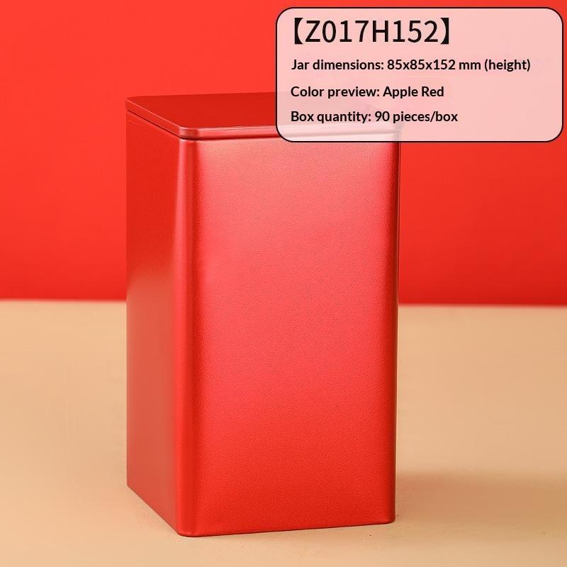 Coffee Bean Tea Leaf Sugar Storage Jar Empty Tea Tinplate Container Condiment,Coffee Bean Pot Containers Desktop Tea Bag Tin