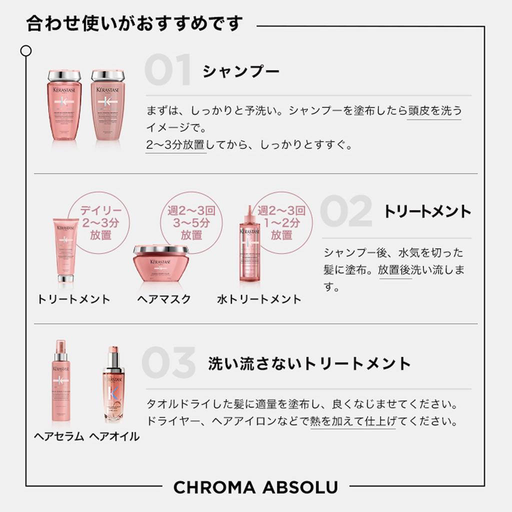 Kérastase Fondant Cica Chroma Treatment 200mL Chroma Absolu Color Hair Care