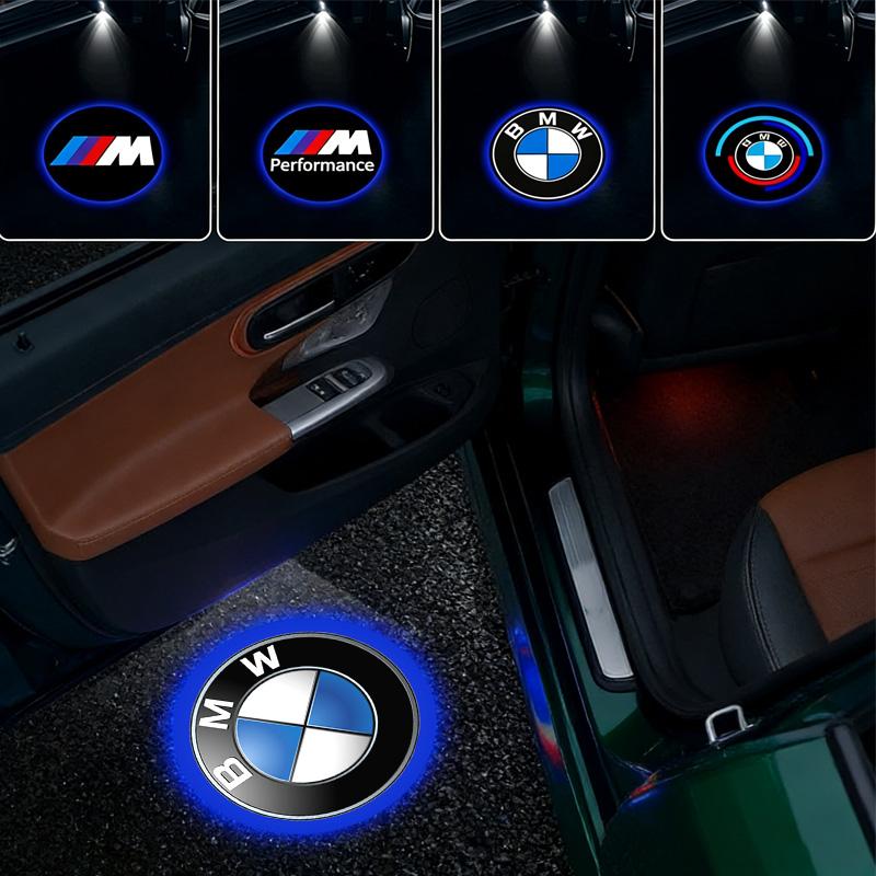 Car Door LED HD Welcome Courtesy Shadow Projector Lamp Logo Light For BMW E34 E36 E60 E90 E39 E70 F10 F20 X7 M3 Car Accessories HD6