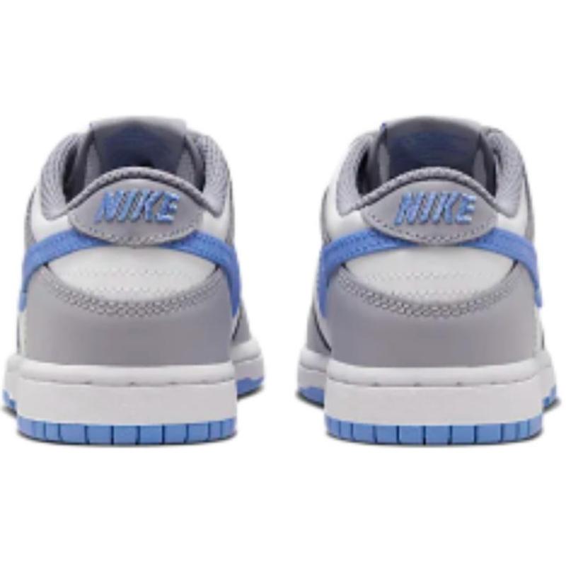 Nike Slip Resistant Abrasion Resistant Low top Kids' Skateboarding Shoes Gray Blue Sneakers FB9108-121