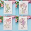 Mothers Day 3d Paper Card With Handmade Thank You Design For Celebrations