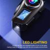 Car Bluetooth Headset Motorcycle Intercom Helmet LCD Waterproof maximum 32G