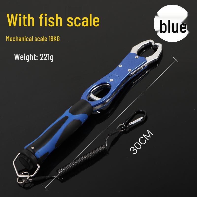 Multi-Functional Aluminum Fish Gripper & Lure Pliers with Scale Control