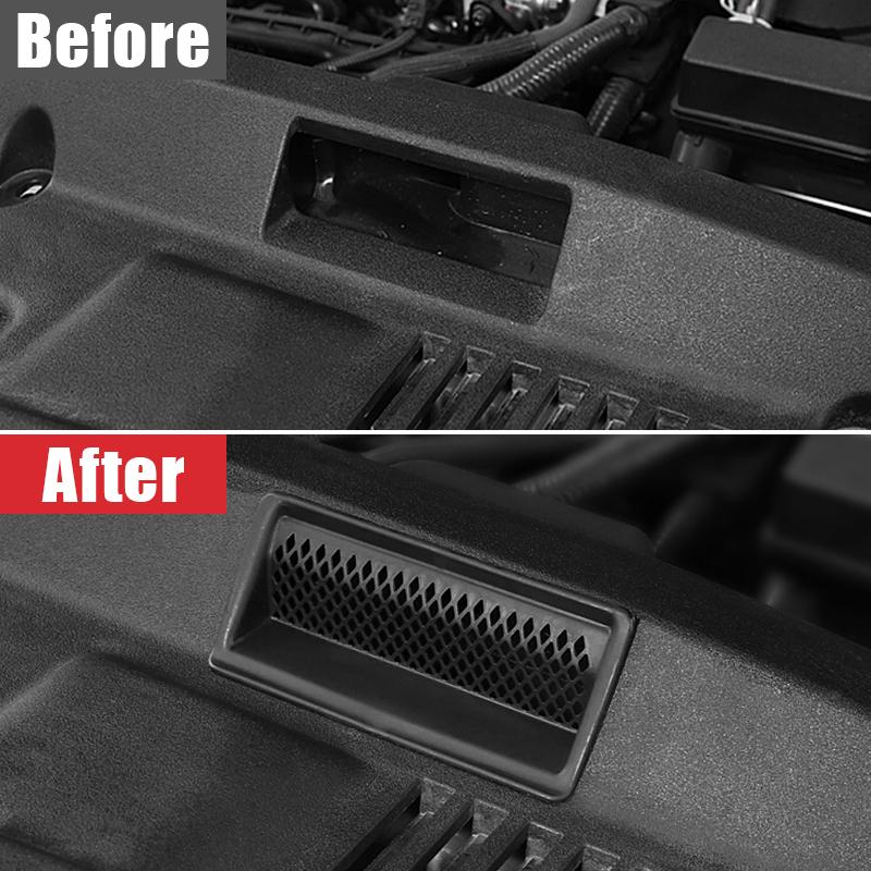 For Toyota Highlander XU70 Kluger 2024 Hybrid ABS Car Engine Air Intake Mask Case Cover Sticker Accessories