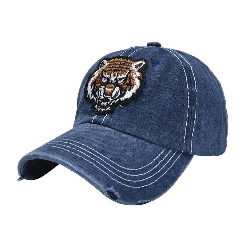 JYL TS DIY  Versatile Mesh Cap Hip Hop Embroidery Sunshade Cotton Hat