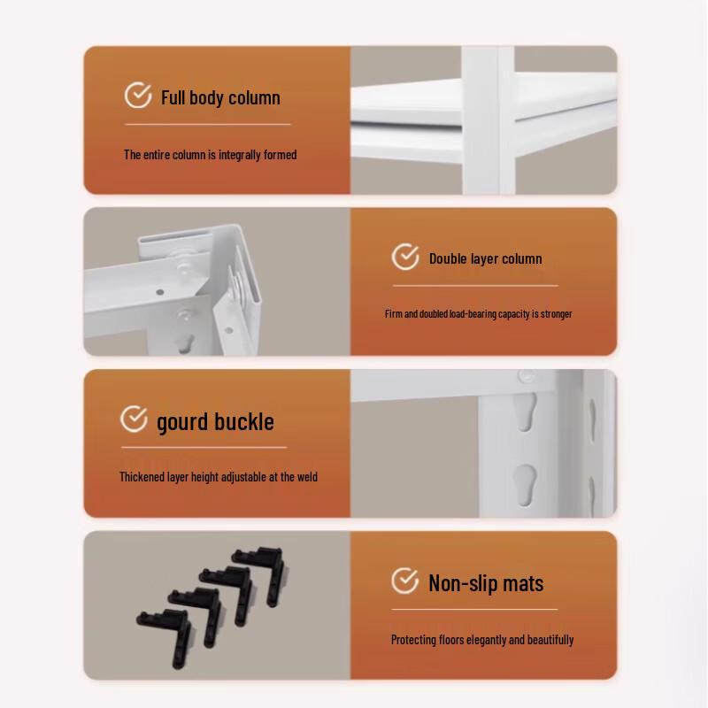 Yingbai 5-Tier Multipurpose Storage Shelf