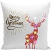 Led Christmas Pillowcase Cartoon Plant Creative Printing Luminous Cushion Cover Home Sofa Table Chair Decoration Pillow Cases