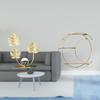 y Tiered Sculpture Bookshelf Ornament Modern Home Decor Metal Wall Hanging Shelf Collectibles Space