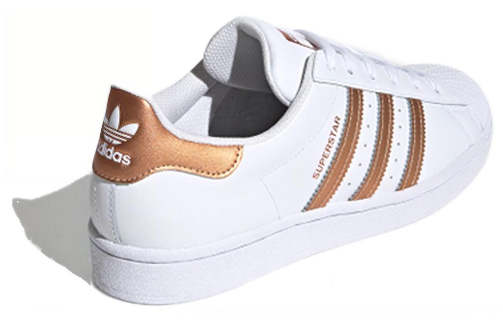 Superstar Wmns Adidas Originals 'White Copper Metallic' Damen FX7484