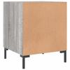 Nightstands 2 pcs Grey Sonoma 40 x 40 x 50 cm Particleboard