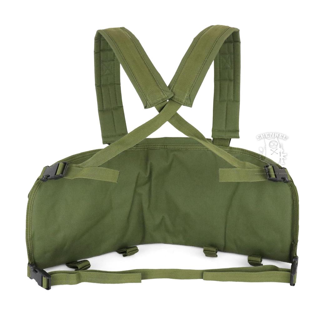 SHENKEL Lightweight Tactical AK Chest Rig Armor Vest v.3 Tactical Chest Rig, One Size Fits All, Adjustable, OD vest-003od