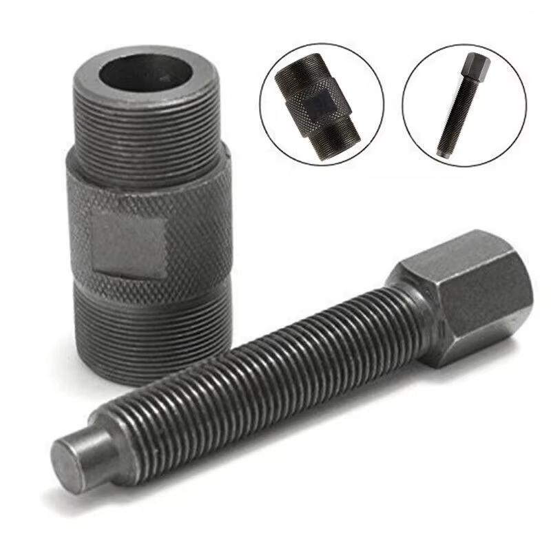 Motorcycle Engine Magneto Flywheel Puller Repair Tools Flywheel Puller Double-head Magneto Pull Code Rotor Puller 24/27mm