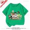 The Loud Houses Double Sides Printed T Shirt Summer Short Sleeved Cartoon Comedy Oversized Vintage Unisex Clothes Ropa De Mujer