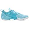 Li Ning Classic Trendy Comfortable Sports Non-Slip Wear-Resistant Low-Top Badminton Shoes Unisex sneaker Blue AYZU019-3