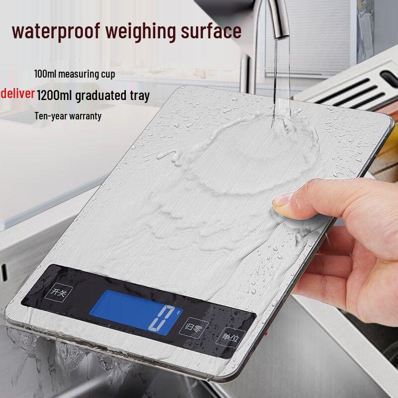 DIHENG 5kg/1g Waterproof Kitchen Electronic Scale
