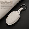 Leather Car Key Cover Case Protection Shell Keychain For Citroen Cactus C4 C6 C8 C3-XR DS DS3 DS4 DS5 DS6 C1 C2 Picasso