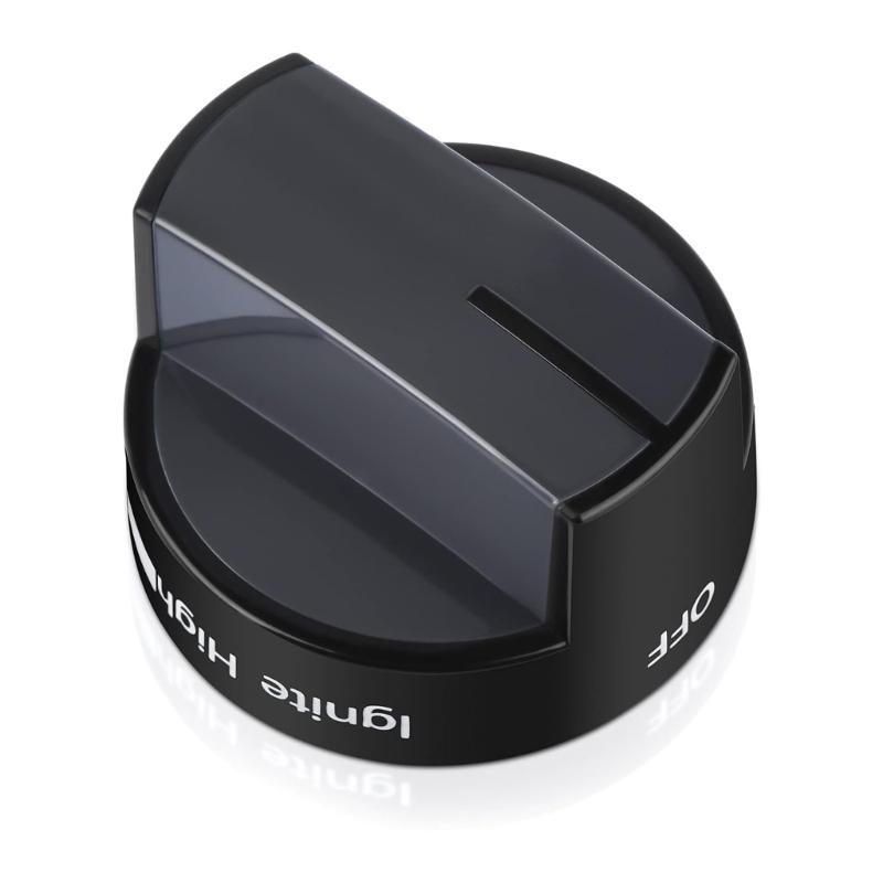 Replacement Knob For Gas Stove WFG320 WFG505 WFG510 WFG520 WFG524 Models Plastic Materials Easy To Installion