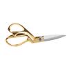 Stainless Steel Tailor Sewing Scissors Sharp Blade Tailoring Scissors Gold Color Handle