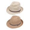 Wide Brim Sun Hat Panama Sunhat Protection Beach Sun Visor Women Ladies Straw Hat for Summer Travel Outdoor Holiday Party