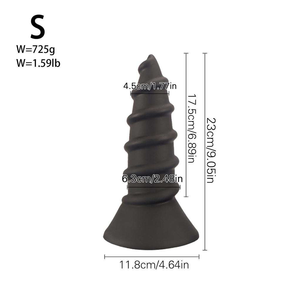 Dehnbarer Silikon-Analplug für Männer und Frauen Großer Buttplug Dilator 18+ Sexprodukt für Erwachsene Fisting