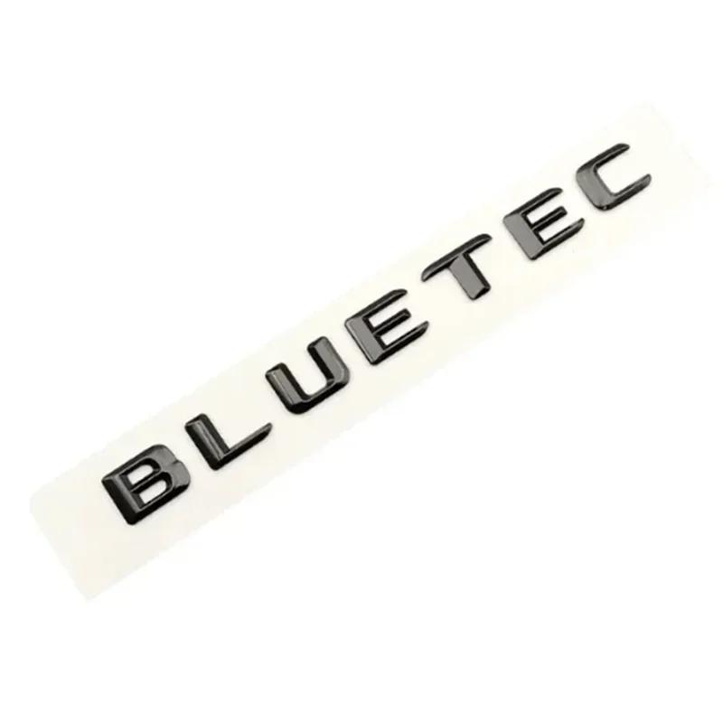CFA1 2025 Hot Car Body Side Badge Tail Trunk Emblem Sticker for Mercedes Benz BLUETEC Logo W213 W212 W204 W205 W176 W164 CLK G63 GLA