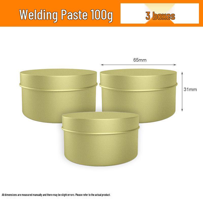 100g No-Clean Rosin Solder Paste for Electric Soldering, Easy-to-Tin, In Tin Box
