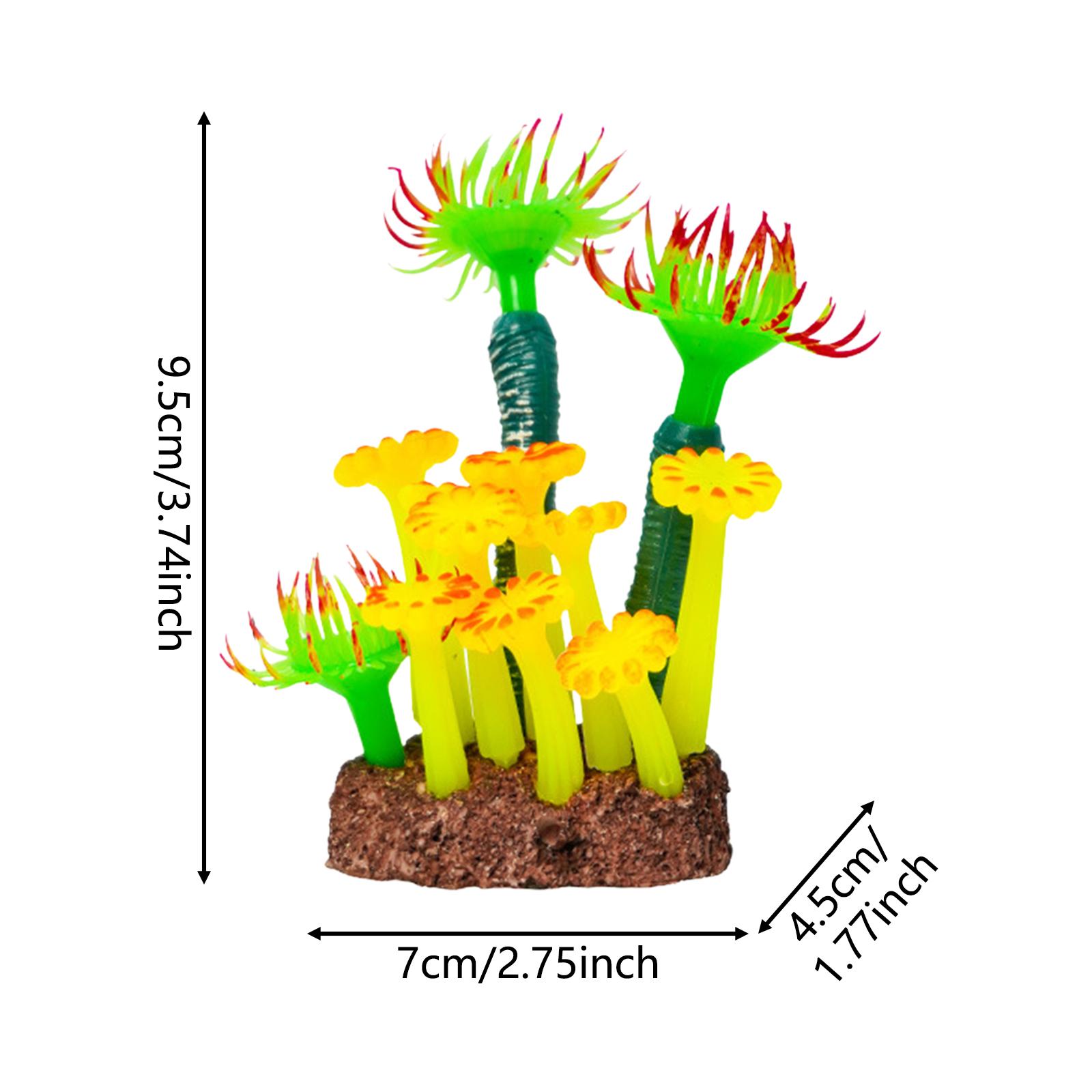 

Artificial Aquarium Decor Artificial Coral Fish Tank Decorations for Fishtanks Landscaping Decoration Home Aquarium Decors