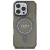 Guess Guhmp16Lhfgerek Iphone 16 Pro 6.3 Czarny/Black Hardcase Iml Glitter Circle Magsafe