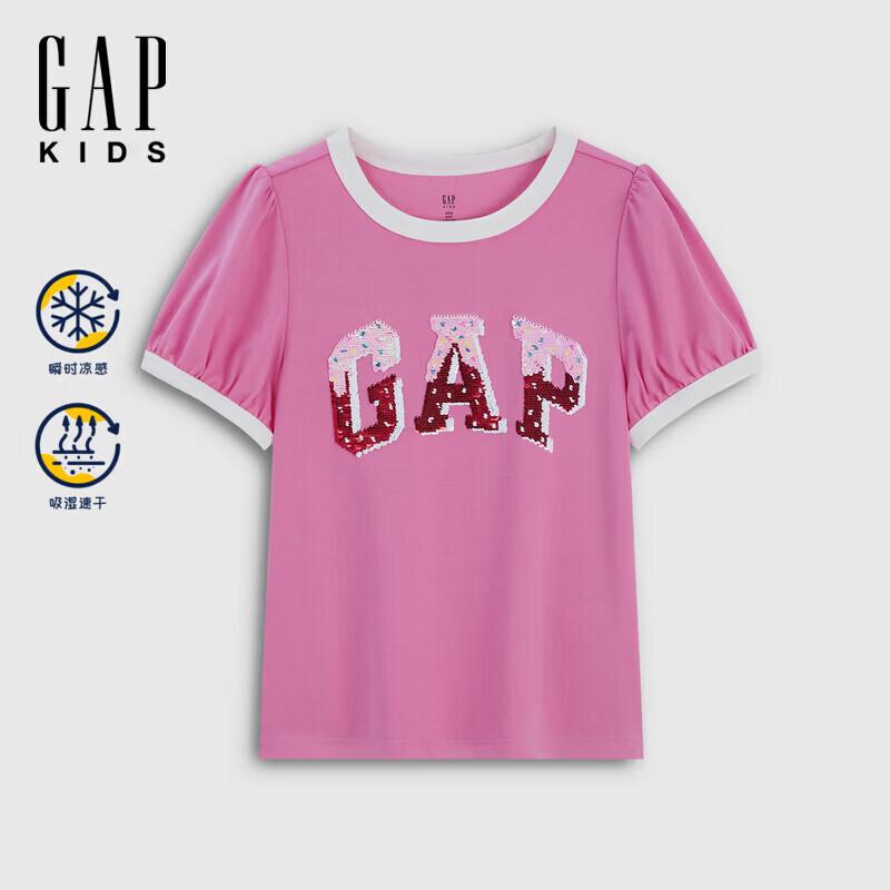 GAP Girls  2026 Summer Short Sleeve T-Shirt 140/68