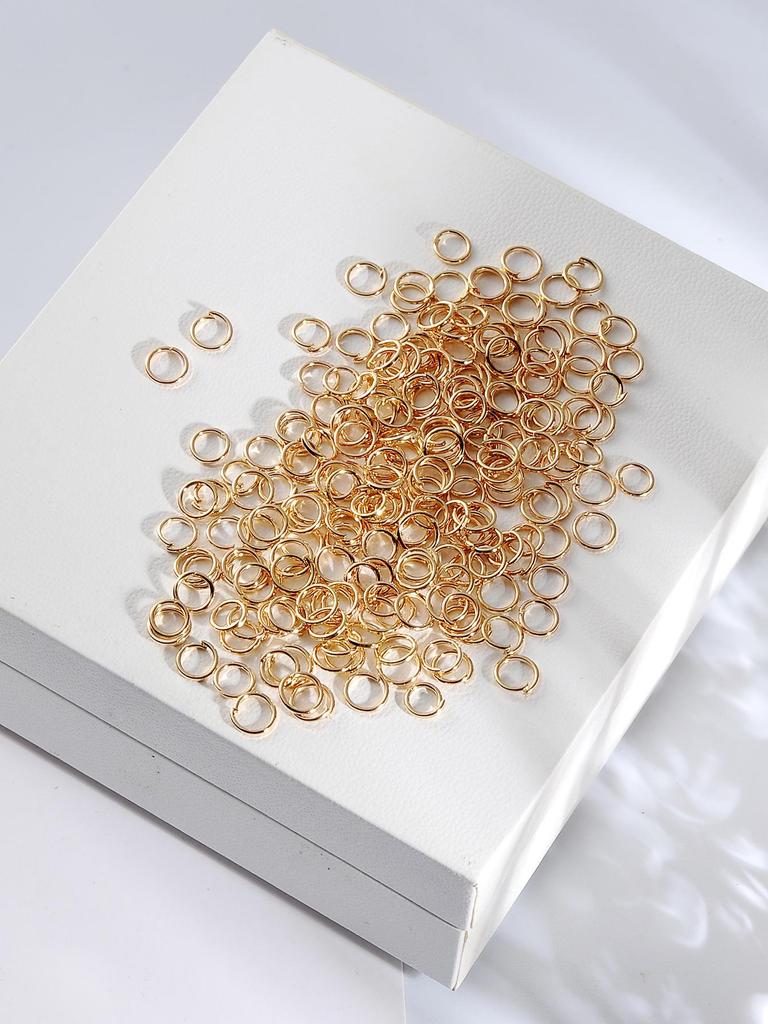 Jewelry Accessories: New Style Open Jump Rings Necklace Set - 200 Pieces