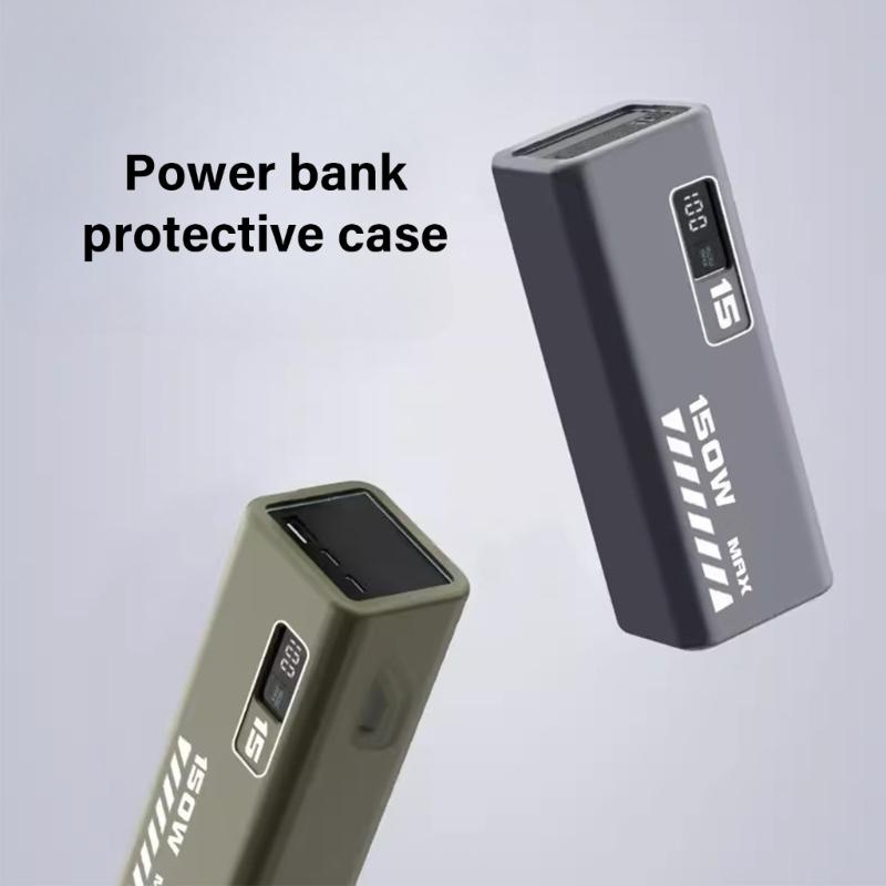 Portables Silicone Carrying Case Protective Storage Bag for No. 15 150W Power Banks, Case Only