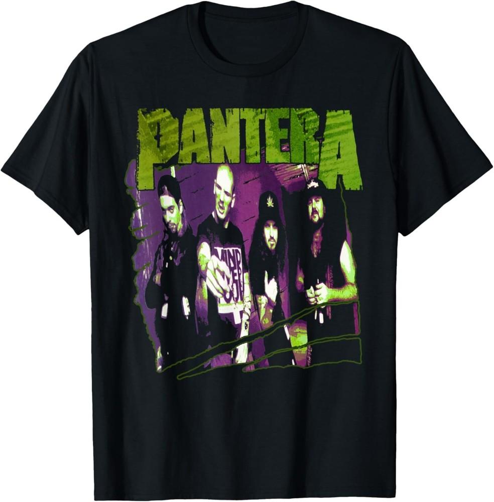 Pantera Official Vintage Group Sketch T-Shirt