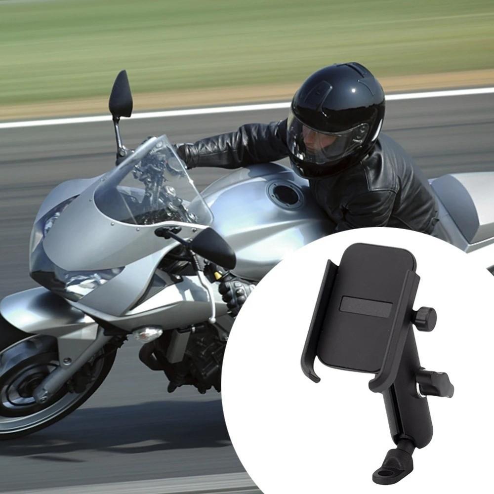 Adjustable Cell Phone Stand Support Bracket Bicycle Rearview Mirror  Riding Equipment