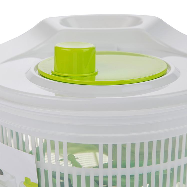Hot Sell Manual Kitchen Salad Tools Plastic Vegetables Fruit Salad Spinner for Home Use