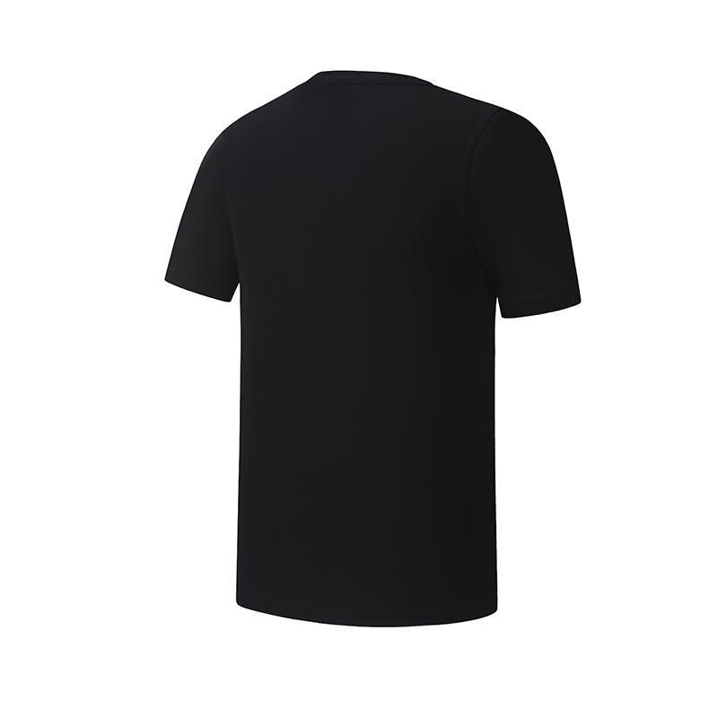 FILA Fitness Cool Touch Simple Fashion Versatile T-Shirt Men tops Black A61M621112FBK