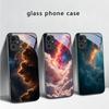 Heißes Orange-Gold-Farbe Für Redmi Note 14 Pro+ 13 Pro 8 9 9S 12S 10 Pro 11 12 13C 14C A3 12 13 K60 Ultra Schwarzes Glas Handyhülle