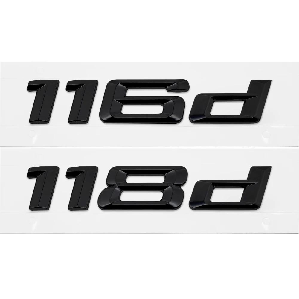 Für BMW F52 F40 F20 F21 E81 E82 E87 E88 DIY Aufkleber Heckklappen-Emblem Kunststoff-Aufkleber 1er Serie 116d 118d Autozubehör ue2
