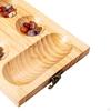 Wooden Family Games Mancala Board Game Portable Teen Folding Set Multi Color