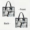 Trendy Cracked Pattern Large Capacity Tote Bag for Daily Commute Shopping