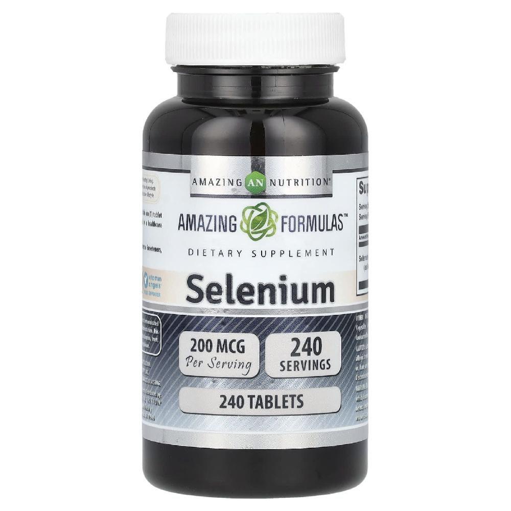 Selenium Amazing Selenium 200mcg Tablets 240 Tablets Unisex Pills/Capsules 1